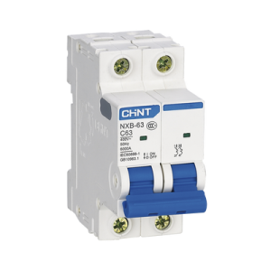 pastilla para riel din, 2 polos, 10 amp, vca:110/415v, 6ka, catálogo: nxb632pc10, serie: nxb 63.