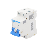 pastilla para riel din, 2 polo, 63 amp, vca:110/415v, 6ka, catálogo: nxb632pc63, serie: nxb 63.