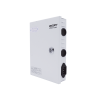 fuente / 11 15 v / 9 canales / 16 a / alta tecnología en seguridad / doble ventilador / hasta 1.8 amperes por salida / filtro de ruido por canal / diseño de alta gama.