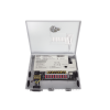 fuente / 11 15 v / 9 canales / 16 a / alta tecnología en seguridad / doble ventilador / hasta 1.8 amperes por salida / filtro de ruido por canal / diseño de alta gama.