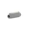 caja condulet tipo c de 3/4" (19.05 mm) incluye tapa y tornillos.
