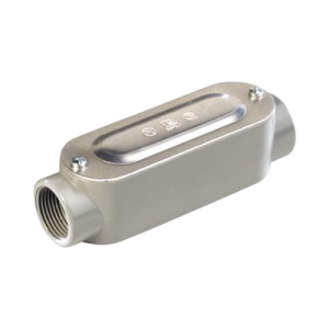 caja oval roscada tipo c de 1 1/4" (31.8 mm) incluye tapa y tornillos.