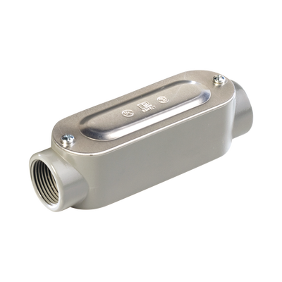 caja oval roscada tipo c de 2" (50.8 mm) incluye tapa y tornillos. caja oval roscada tipo c de 2" (50.8 mm) incluye tapa y tornillos.