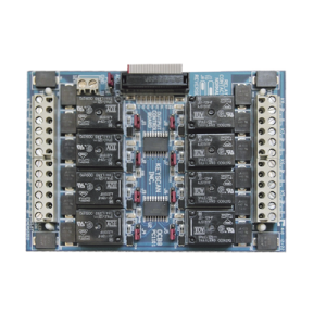 tarjeta de relevador de 8 salidas keyscan