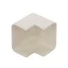 esquinero exterior, para uso con canaleta ld10, material abs, color blanco mate
