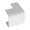 esquinero exterior, para uso con canaleta ld10, material abs, color blanco