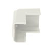 esquinero exterior, para uso con canaleta ld5, material abs, color blanco mate