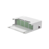 distribuidor de fibra Óptica para 144 empalmes, con 144 acopladores sc/apc y 144 pigtails, 19", 5 ur