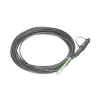 jumper de fibra Óptica, conector sc/apc conexión a caja fdp460, redondo, 10 metros, forro 3 mm, g657a2, negro