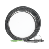 jumper de fibra Óptica, conector sc/apc conexión a caja fdp460, redondo, 10 metros, forro 3 mm, g657a2, negro