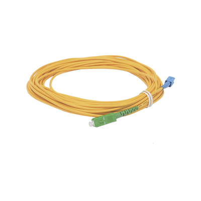 jumper de fibra Óptica simplex, monomodo, con conectores sc/upc sc/apc, de 10 metros jumper de fibra Óptica simplex, monomodo, con conectores sc/upc sc/apc, de 10 metros