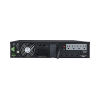 ups de 1500 va/1350 w, online doble conversión, entrada 120 vca nema 5 15p, onda senoidal pura, rack o torre de 2 ur, con 8 tomas nema 5 15r