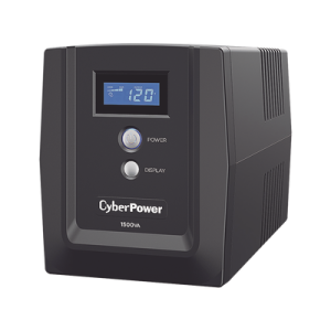 ups de 1500 va/900 w, topología línea interactiva, entrada 120 vca nema 5 15p, y 8 salidas nema 5 15r, con regulador de voltaje (avr)