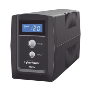 ups de 750 va/300 w, topología línea interactiva, entrada 120 vca nema 5 15p, y 6 salidas nema 5 15r, con regulador de voltaje (avr)