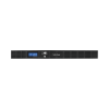 ups de 1000 va/600 w, topología línea interactiva, entrada 120 vca nema 5 15p, tipo rack 1 ur, con 6 tomas nema 5 15r