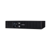 ups de 1500 va/1050 w, topología línea interactiva, entrada 120 vca nema 5 15p, onda senoidal pura, torre o rack 2 ur, con 8 tomas nema 5 15r