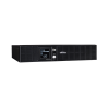 ups de 1500 va/1050 w, topología línea interactiva, entrada 120 vca nema 5 15p, onda senoidal pura, torre o rack 2 ur, con 8 tomas nema 5 15r