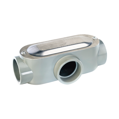 caja condulet tipo: t de 1" (25.4 mm). incluye tapa y tornillos. caja condulet tipo: t de 1" (25.4 mm). incluye tapa y tornillos.
