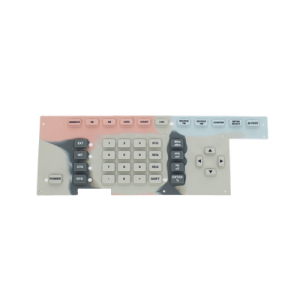 membrana elastomérica "touch pad" para monitor de servicio ramsey com 3010.