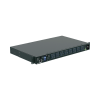 pdu switchable y monitoreable por toma (ms) para distribución de energía, enchufe de entrada nema 5 15p, con 8 salidas 5 20r, horizontal 19in, 120 vca, 15 amp, 1ur