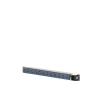 pdu básico para distribución de energía, enchufe de entrada nema 5 20p, con 12 contactos nema 5 20r, instalación horizontal de 19in, 1ur, 20 amp, 120 vca