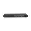 pdu básico para distribución de energía, enchufe de entrada nema l6 30p, con 12 contactos c13, instalación horizontal de 19in, 1ur, 30 amp, 208 vca