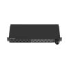 pdu básico para distribución de energía, enchufe de entrada nema l6 30p, con 12 contactos c13, instalación horizontal de 19in, 1ur, 30 amp, 208 vca