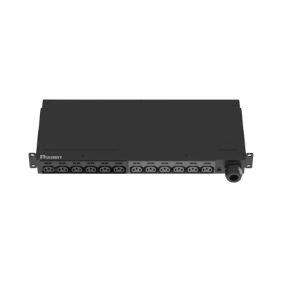 pdu básico para distribución de energía, enchufe de entrada nema l6 30p, con 12 contactos c13, instalación horizontal de 19in, 1ur, 30 amp, 208 vca pdu básico para distribución de energía, enchufe de entrada nema l6 30p, con 12 contactos c13, instalación horizontal de 19in, 1ur, 30 amp, 208 vca