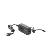 adaptador de pared con cables de extensión para mayor alcance 12 vcc / 5 amperes / profesional / 0.5 metros a la toma de alimentación / 0.5 metros a la conexión del dispositivo