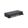 pdu básico para distribución de energía, enchufe de entrada nema l5 30p, con 16 contactos nema 5 20r, instalación horizontal de 19in, 2 ur, 30 amp, 120 vca