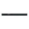 pdu monitoreable (mi) para distribución de energía, enchufe de entrada nema 5 15p, con 16 salidas nema 5 20r, de instalación vertical, 120 vca, 15 amp