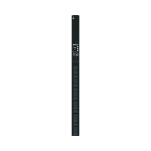 pdu monitoreable (mi) para distribución de energía, enchufe de entrada nema 5 15p, con 16 salidas nema 5 20r, de instalación vertical, 120 vca, 15 amp