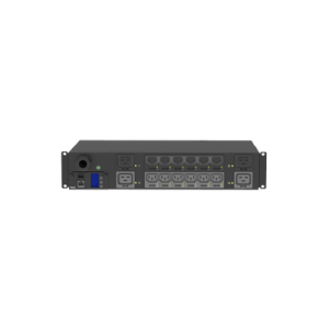 pdu monitoreable y switchable (ms) para distribución de energía, enchufe de entrada nema l6 30p, con 12 salidas c13 y 4 salidas c19, horizontal 19in, 208 vca, 30 amp, 2ur
