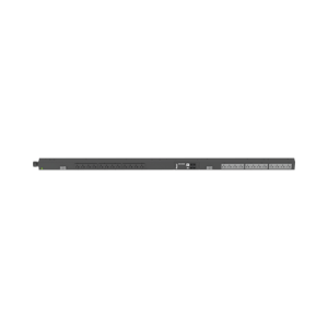 pdu monitoreable (mi) para distribución de energía, enchufe de entrada nema l5 30p, con 24 salidas nema 5 20r, de instalación vertical, 120 vca, 30 amp