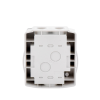 sirena con lámpara estroboscópica para exterior / a 2 hilos / configuración estroboscópica seleccionable / color blanco