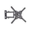 montaje de pared articulado para monitor de 32 55" / soporta hasta 27.2 kg / vesa 400 x 400 / 100 x 100 / acero / separación a pared de 5 cm a 40 cm