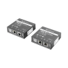 kit extensor ip y poe por cable utp cat5e hasta 500 mts @ 100 mbps