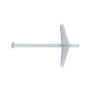 sujetador mariposa de 1/4" x 3" (6.3 x 76 mm).