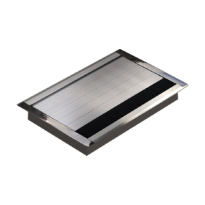 caja pasa cable smart 210 mm x 150 mm de aluminio anodizado
