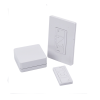 (caseta wireless) kit hub controlador, atenuador (dimmer), control y tapa.