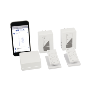 (caseta wireless) control de iluminación, kit hub controlador, atenuadores, controles remotos y bases de mesa