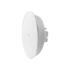 powerbeam airmax ac iso gen2 hasta 450 mbps, 5 ghz (5150 5875 mhz) con antena integrada de 25 dbi con aislamiento rf y radomo incluido