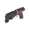 herramienta de corte para cinchos y flejes pan steel™, color negro, opera a batería, cabezal de giro de 360º con tensión controlada