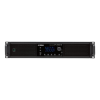 amplificador de audio de alta potencia | 4 x 600w | baja impedancia | 70/100v | dsp integrado | interfaz dante