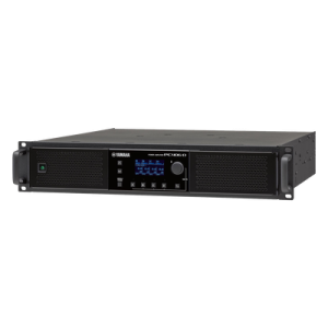 amplificador de audio de alta potencia | 4 x 600w | baja impedancia | 70/100v | dsp integrado | interfaz dante