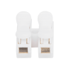 conector tipo push de 2 contactos / para una conexión rápida / puentes de cables
