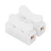 conector tipo push de 2 contactos / para una conexión rápida / puentes de cables