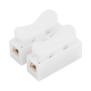 conector tipo push de 2 contactos / para una conexión rápida / puentes de cables