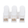 conector tipo push de 3 contactos / para una conexión rápida / puentes de cables