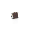 potenciómetro cuadrado de 22 mm, 100k ohm, 3/4 watt, 1 vuelta, para montaje en panel del monitor de servicio r2600 d.